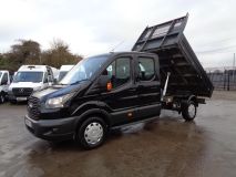 Ford Transit 2.0 350 EcoBlue 1-Way Double Cab Tipper FWD L3 Euro 6 4dr (1-Way, Aluminium, 1-Stop) - 2157 - 4